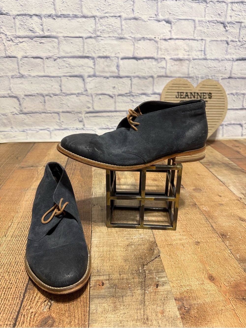 Boss Orange by Hugo Boss blue/gray suede chukka boots. 
Size 44 
Excellent condi